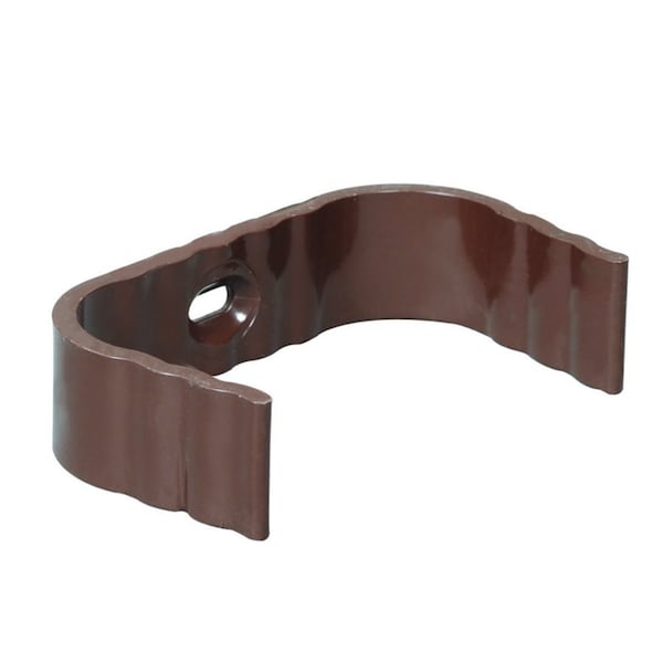 Amerimax Home Products Amerimax 0.8 in. H X 2 in. W X 3.25 in. L Brown Vinyl K Downspout Band M1634-30 - main